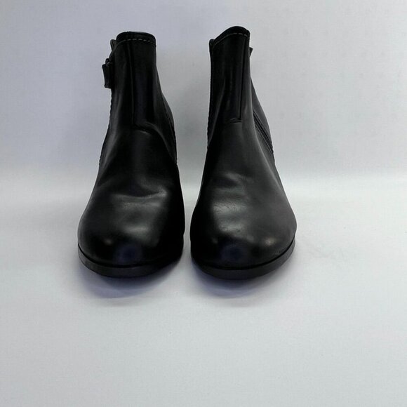 Clarks Bayla Glow Bootie Women's Size 10 in Black Heeled Ankle Boot - Picture 11 of 16